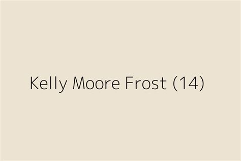 Kelly Moore Paint Code