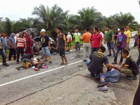 kemalangan di kota tinggi