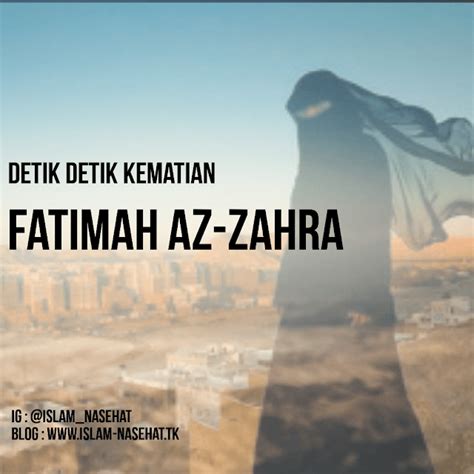 kematian fatimah az zahra