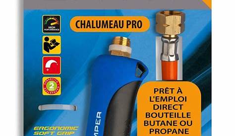 Kemper Chalumeau gaz multifonctions + Cartouche butane