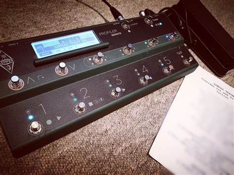 Kemper Stage Expression Pedal Setup