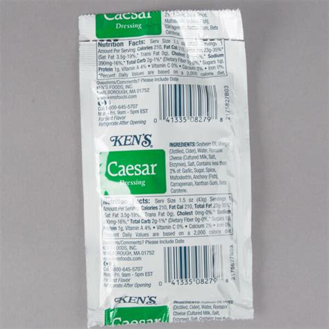 Ken's Caesar Dressing Packet