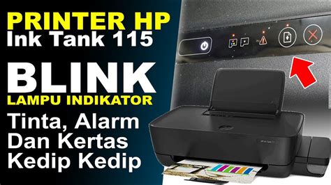 HP DeskJet Ink Advantage Ultra 2529 Tanda Seru Nyala Kedip Kedip