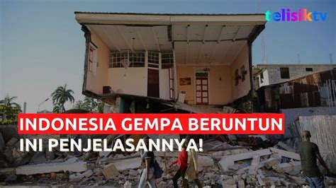 kenapa indonesia sering terjadi gempa