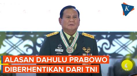 kenapa prabowo keluar dari tni