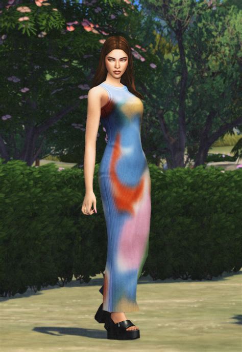 kendall dress by serenity - sims 4