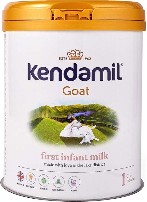 kendamil goat milk formula folic acid