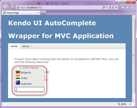 Kendo Autocomplete Server Filtering Mvc