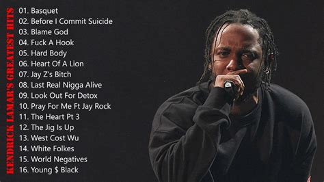 kendrick lamar best songs reddit ranking