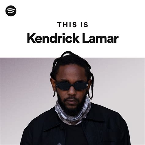 kendrick lamar spotify profile picture