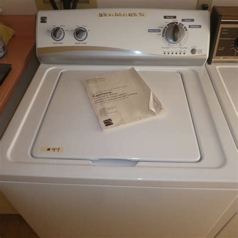 kenmore washer model 110 20022013