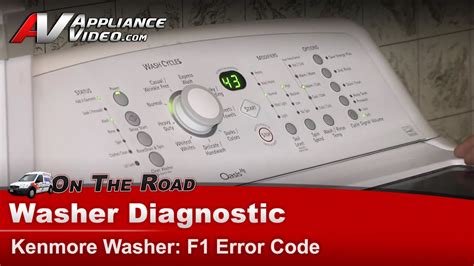 Whirlpool ,Kenmore & Maytag Washer Diagnostic F1 Error Code YouTube