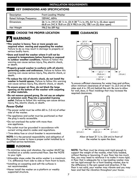 Kenmore Elite Washer Manual Front Load at Cynthia Dean blog