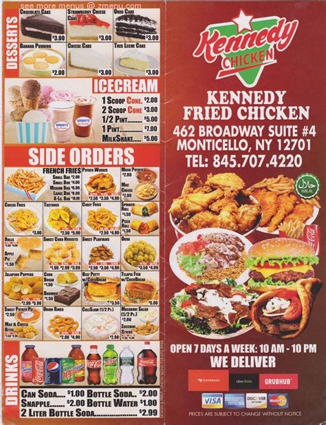 kennedy fried chicken monticello ny