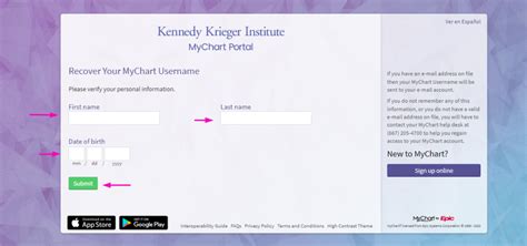 kennedy krieger mychart login