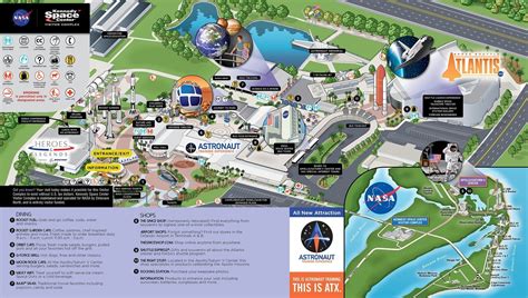 kennedy space center map 2020