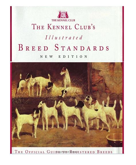 kennel club breed standard book