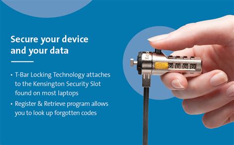 Kensington Combination Cable Lock Instructions