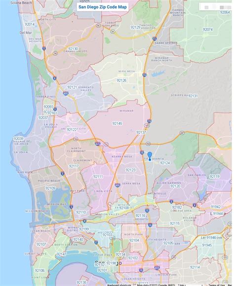 Kensington Zip Code San Diego