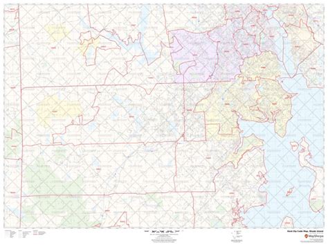Kent Island Zip Code Map