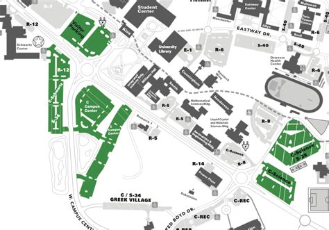 kent state parking map 2024