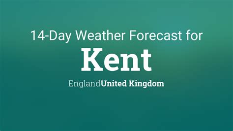 kent weather forecast uk