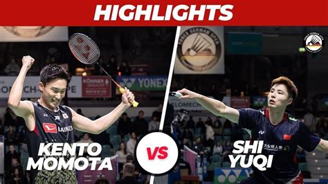 kento momota vs shi yuqi