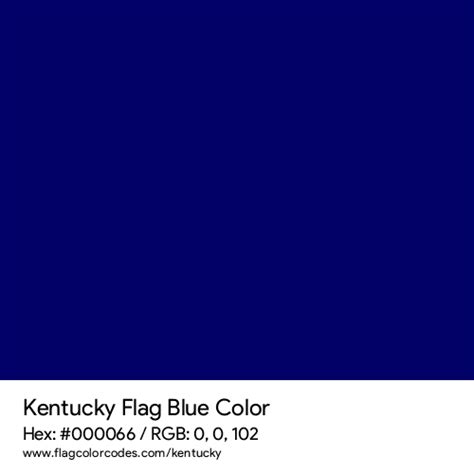 Kentucky Blue Color Code