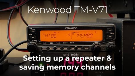 소리전자 KENWOOD TMV7 무전기팝니다