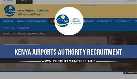 kenya airports authority careers