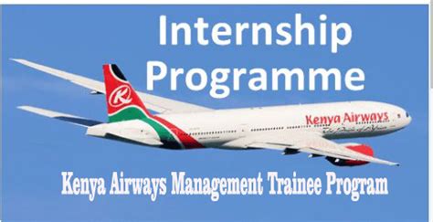 kenya airways management trainee programme