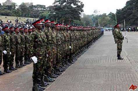 kenya defence forces standing orders