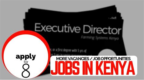 kenya latest job vacancies