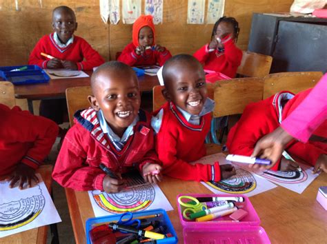 kenyan children at school