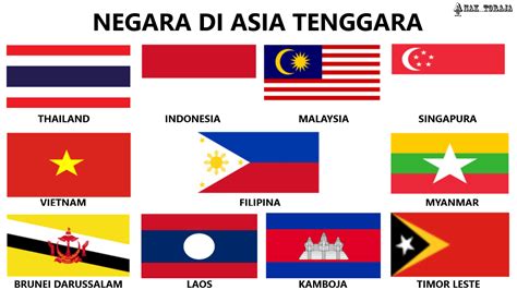kepentingan mempelajari bendera-bendera negara Asia