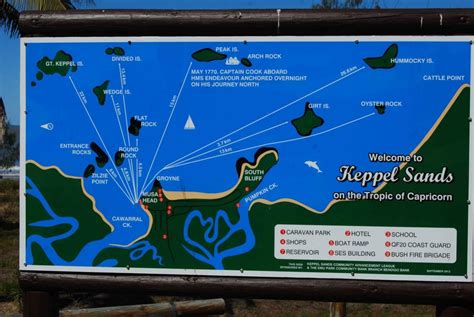 Keppel Sands Map