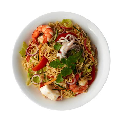 Kerabu Maggi dari atas
