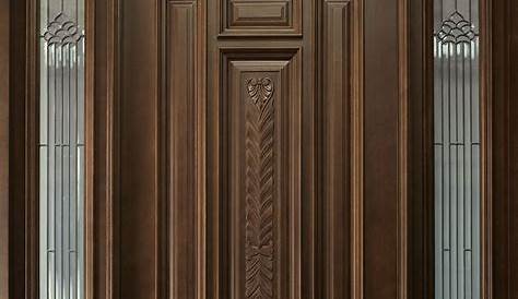 front single door designs in kerala style Exterior Door