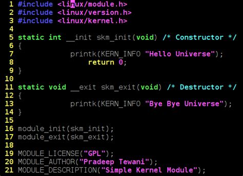 kernel programming examples