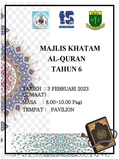 kertas kerja khatam al quran tahun 6