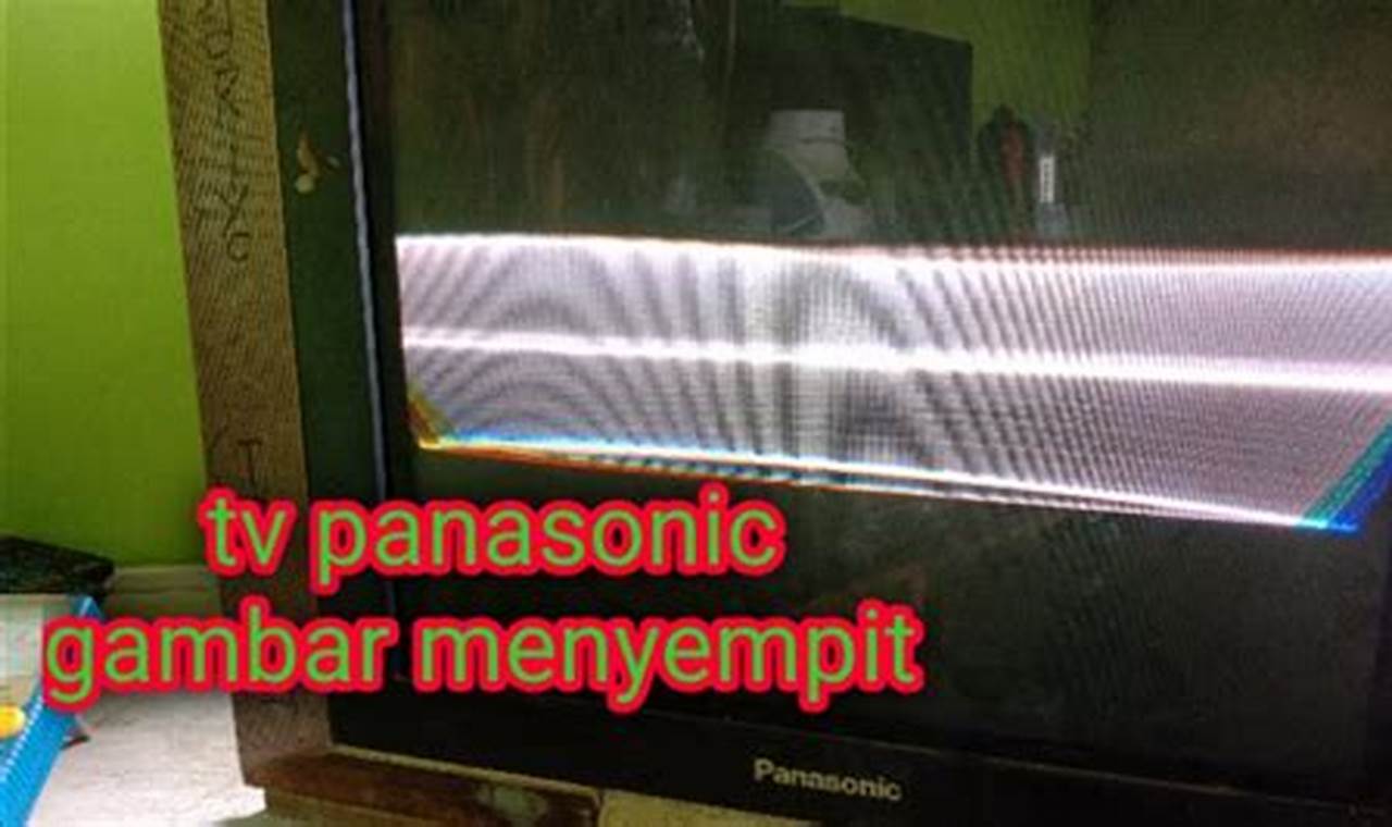 Kerusakan TV LED Panasonic Terlengkap