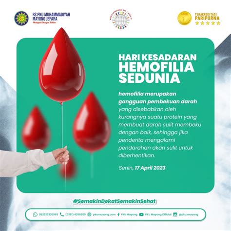 kesadaran tentang hemofilia