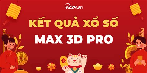 ket qua xo so max 3d pro