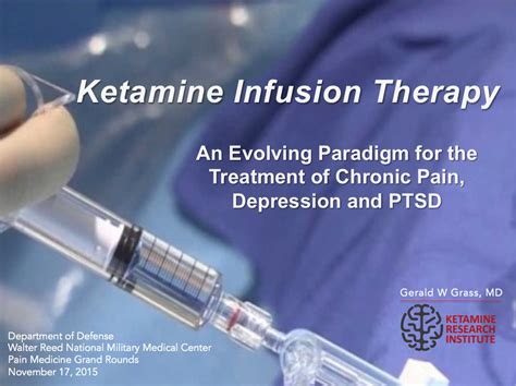 ketamine infusion therapy for ptsd