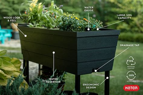 Keter Alfresco Elevated Garden Bed Harvey Norman New Zealand