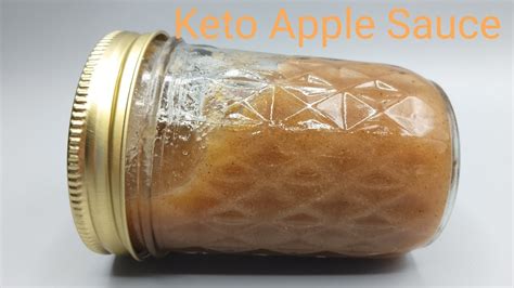 Keto Apple Sauce