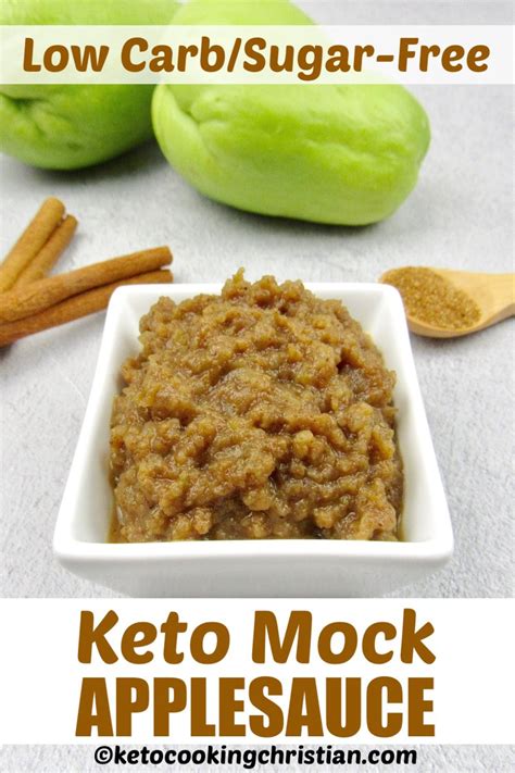 Keto Applesauce Substitute