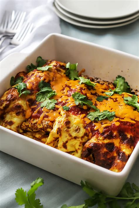 Keto Breakfast Enchiladas