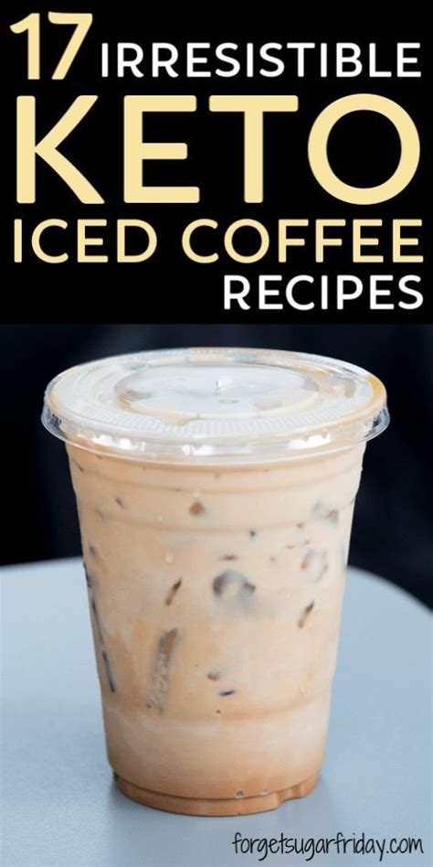 Keto Iced Coffee Drinks