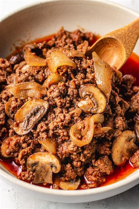 Keto Mushroom Beef